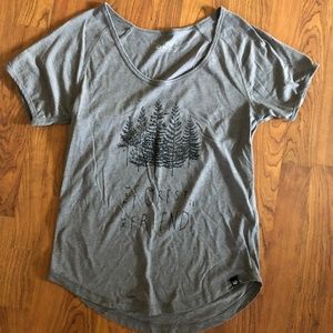 Tentree, Gray Tee, Size S